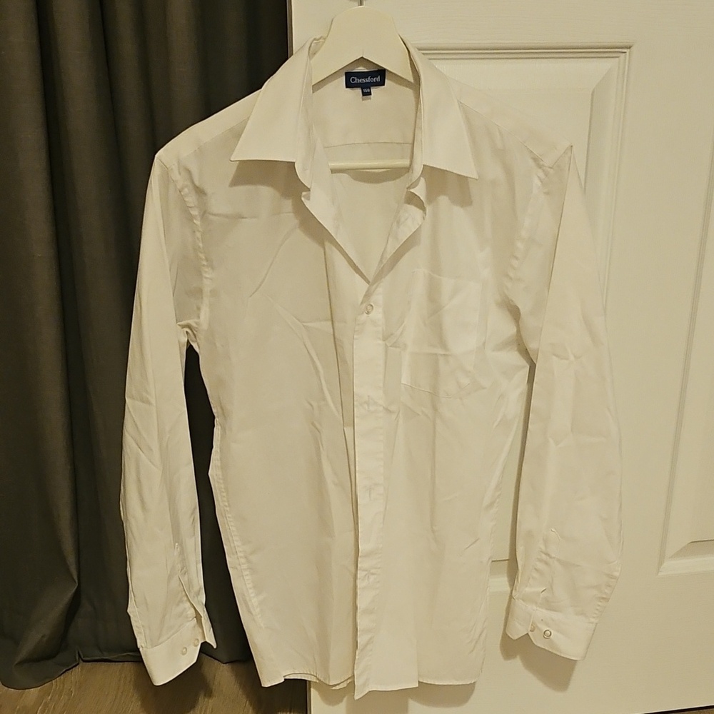 Classic White Button Down Shirt